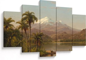 Tablou - Frederic Edwin Church, Tamaca Palms, reproducere (150x105 cm)