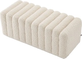 Bancheta design LUX Bente, faux shearling 115492 HZ