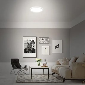 Briloner 7494016-LED RGBW plafonieră SMART dimabilă LED/22W/230V 4000K +telecomandă Wi‑Fi Tuya