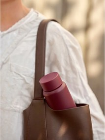 Cană termos burgundy din oțel inoxidabil 650 ml Singles – Zone