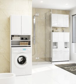 Dulap pentru baie Farid TYP6 (alb lucios). 1069058