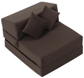 Scaun pliant/saltea PELOS, maro