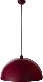 Brilagi - Lustră LED suspendată pe cablu METALO 1xE27/40W/230V diam. 40 cm burgund/aramă