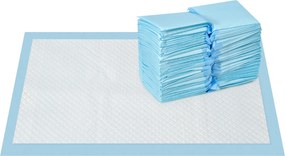 PawHut Set 100 Covoare Absorbante pentru Câini cu 6 Straturi, Covoare Igienice pentru Câini, 45x30 cm, Albastru | Aosom Romania