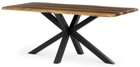 Masă de sufragerie 180 x 90 cm, lemn vechi