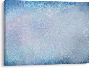 Tablou - Mandala in albastru (70x50 cm)