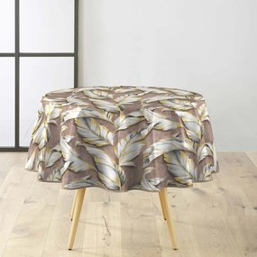 Față de masă lavabilă ø 160 cm Ebany – douceur d'intérieur