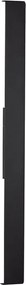 Aplica exterior neagra liniara 100cm IP65 LED 2700K RANGE