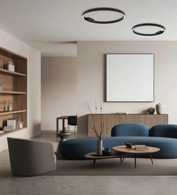 Plafoniera LED dimabila design slim Ridley aurie D-60cm