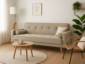 Canapea extensibila gri masliniu NESTOR VELVET