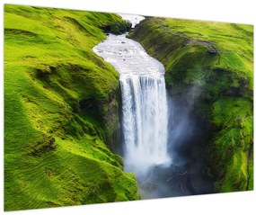 Tablou - Cascada Skogafoss (90x60 cm)
