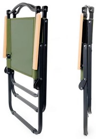 Scaun pliabil de drumeție verde