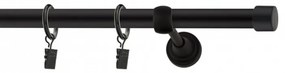 Galerie SIMPLA PRINDERE PERETE 19 mm DOP NEGRU (Alege marime: 160 cm)