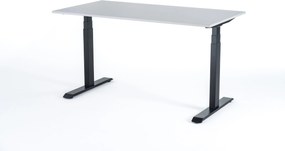 Viva Smart 2.0, Birou reglabil electric cu două motoare electrice - Standard - 1400x750x18 - Gri - Negru