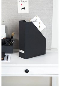 Organizator pentru documente Bigso Box of Sweden Viktoria, gri închis