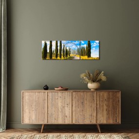 Tablou - Peisaj (cu ceas) (90x30 cm)