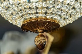 Candelabru LUX realizat manual cu cristale Scholer Empire