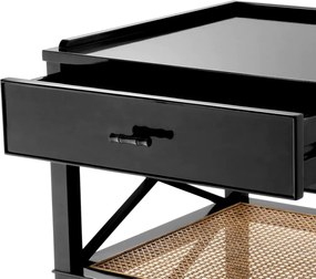 Noptiera design LUX Bahamas, negru 111692 HZ