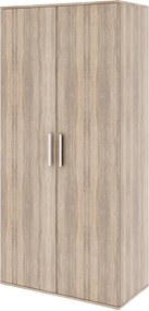 Dulap DUNAJ TIP 2, stejar sonoma, DTD laminat, cu 2 usi, 90x47x191 cm