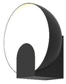 Aplica de perete LED design ambiental OCULO negru