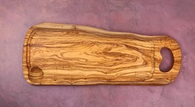 Tocător Toscana BBQ din lemn de măslin 55 cm