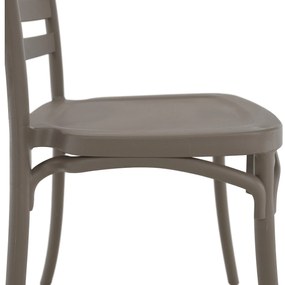 Scaun sufragerie Sorprendida (gri maro) . 1116499