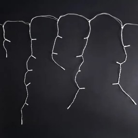 Brilagi - Ghirlandă luminoasă LED de exterior pentru Crăciun, 200 LED, 8 funcții, 13 m, IP44, alb rece