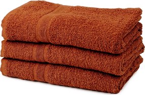 Prosop SOFT 70x125 cm maro, 100% bumbac