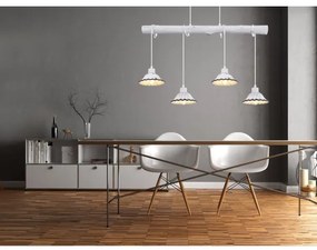 Lustră pe cablu Globo 54050-4H JOWITA 4xE27/40W/230V