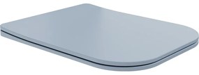 Mexen Teo scaun cu coborâre lentă slim, duroplast, gri-albastru mat - 39840069
