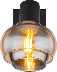 Globo 54309-1B - Aplica de perete cu spot TOKKI 1xE14/40W/230V neagră