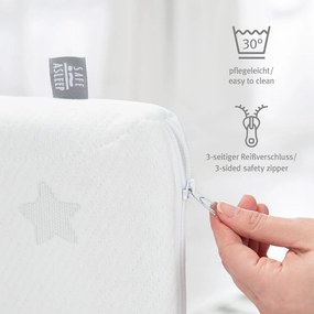 Saltea pentru copii din spumă cu husă detașabilă 95x70 cm Safe Asleep® – Roba