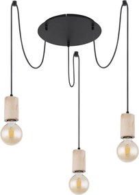 Lustră pe cablu Globo 54032-3H JOSEBA 3xE27/60W/230V