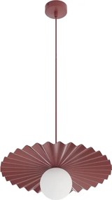 Lustră pe cablu UMBRA, 1xG9/8W/230V, roșie