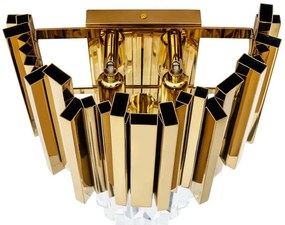 Aplica de perete, Cristale de Sticla, Glamour Wall Gold