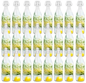 Sticla cu dop ermetic, 24 buc., 1 L 24
