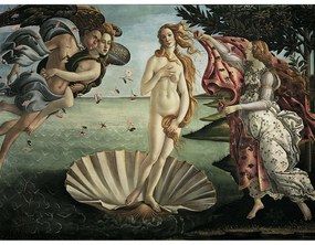 PUZZLE SANDRO BOTTICELLI: NASTEREA LUI VENUS, 1000 PIESE - RAVENSBURGER (RVSPA15769)