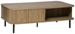 Masuta de cafea COLVA cu spatiu de depozitare, 120 x 60 x 41 cm