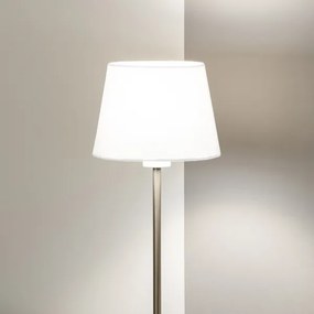 Brilagi - Lampadar LED CERIA, 1xE27/40W/230V, Ø 20,5 cm, alb/crom mat