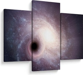 Tablou - Galaxii spiralate (90x60 cm)