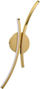 Aplica de perete LED SHIRO auriu