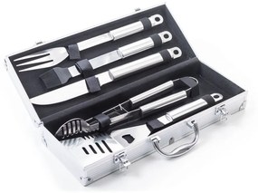 Set 5 unelte pentru grătar G21, carcasă de aluminiu