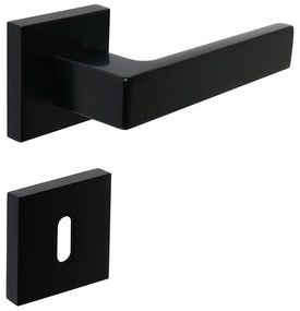 Fitinguri din Zamak Torino - rozeta BB, neagra