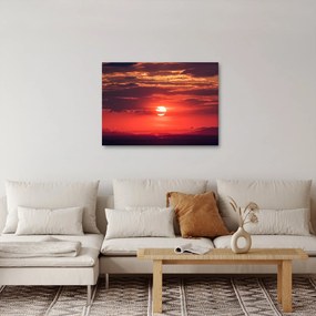 Tablou cu soarele colorat (70x50 cm)
