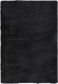vidaXL Covor shaggy cu pom înalt, NAVARRA, negru, 200x290cm, poliester