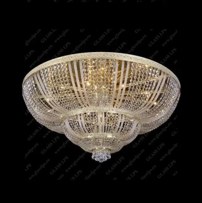 Plafoniera cristal Bohemia L15 505/27/3; F 3 floor, arms