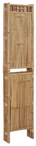 Paravan de camera cu 4 panouri, 160 x 180 cm, bambus 160 x 180 cm, 1