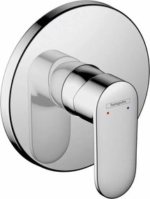 Baterie dus incastrata Hansgrohe Vernis Blend fara corp ingropat crom lucios