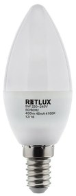 Retlux RLL 263 C35 E14 5W CW Bec LED (alb rece 4100K)