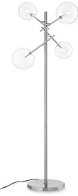 Lampadar / Lampa de podea moderna Equinoxe pt4 crom